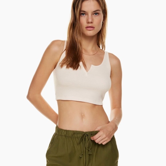 Aritzia TNA Waffle Notch Tank - Picture 4 of 4